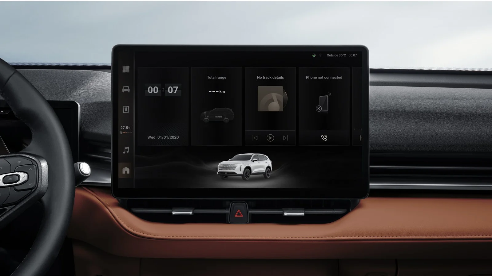 14.6-дюймовый дисплей мультимедийной системы LCD с меню